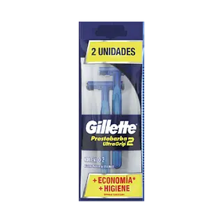PRESTOBARBA GILLETTE 2H *2 UND