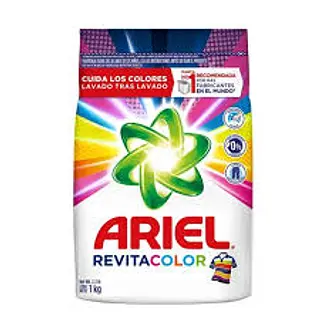 DETERGENTE POLVO REVITACOLOR ARIEL *1KG