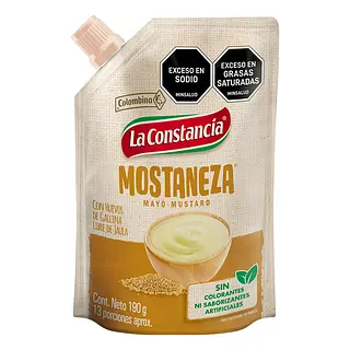 SALSA MOSTANEZA LA CONSTANCIA *190 GR