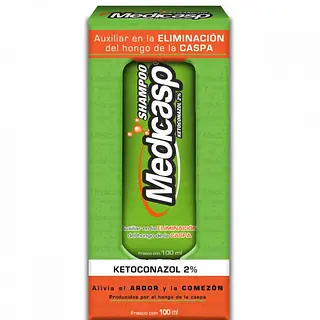 SHAMPO ELIMINICION CASPA MEDICASP*100ML