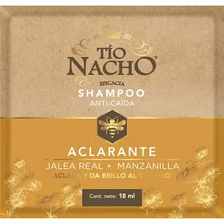 SHAMPOO ACLARANTE TIO NACHO *18 ML