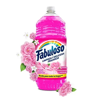 LIMPIAPISOS VIOLETA FABULOSO*2L