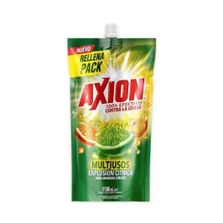 JABON LIQUIDO LOZA EXPLO CITRICA AXION*500ML