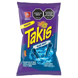 SNACK TAKIS BIMBO BLUE * 50G