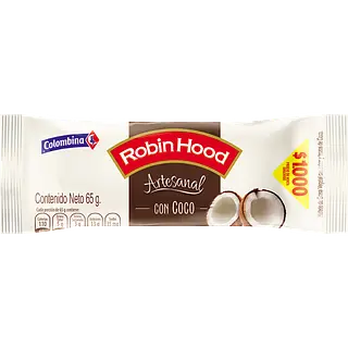 HELADO COCO ARTESANAL COLOMBINA*65G