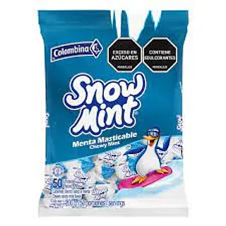 CARAMELO MENTA MASTICABLE COLOMBIMA*50U