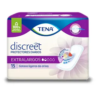 PROTECTOR DIARIO DISCREET TENA*15U