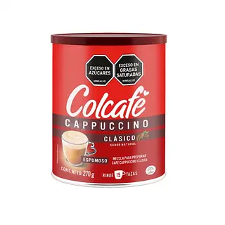 CAFE CAPUCCINO CLASICO COLCAFE * 270G