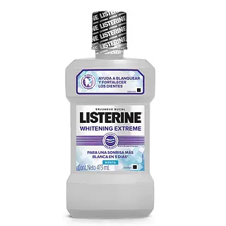 ENJUAGUE BUCAL WHITENING LISTERINE *473M