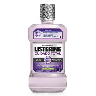 ENJUAGUE BUCAL TOTAL ZERO LISTERINE*500M