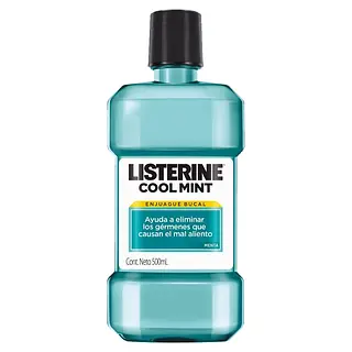 ENJUAGUE BUCAL MENTA LISTERINE*500M