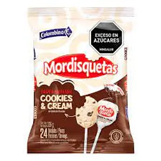 CARAMELO CHUPETA MORDISQUETAS COOKIESYCREAM*24U