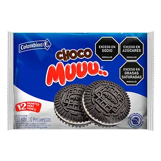 GALLETA MAX COLOMBINA MUUU*12U