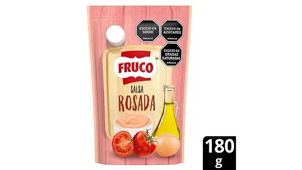 SALSA ROSADA FRUCO*180G