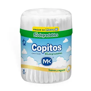 COPITOS BIODEGRADABLES MK*80U