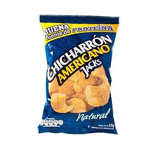 SNACK CHICHARRON AMERICANO *15GR