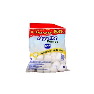 ALGODON POMOS MK*60G