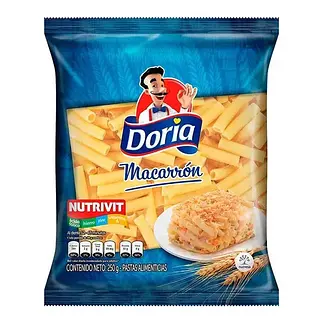 PASTA MACARRON DORIA *250GR