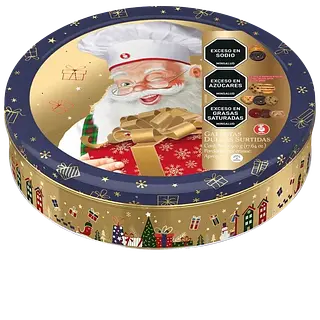 GALLETA NAVIDAD CIRCULAR NOEL*445G