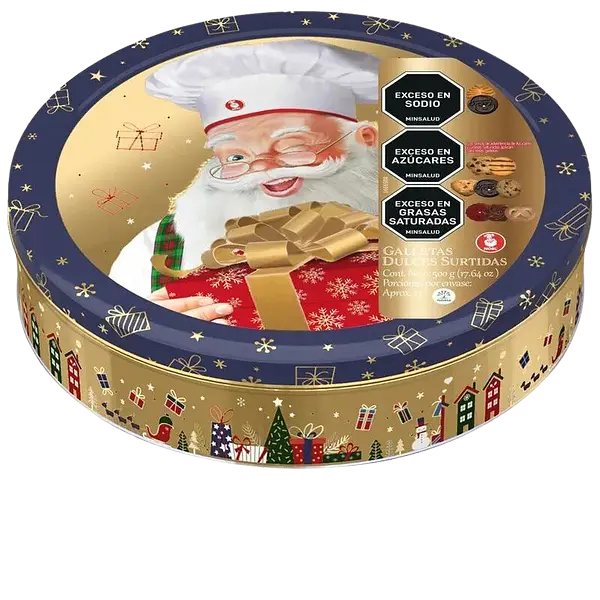 GALLETA NAVIDAD CIRCULAR NOEL*445G