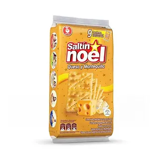 GALLETA QUESO SALTIN NOEL*9U*24G