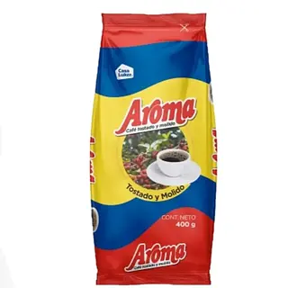 CAFE MOLIDO CLASICO AROMA * 400G