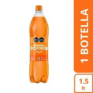 GASEOSA NARANJA POSTOBON*1.5ML