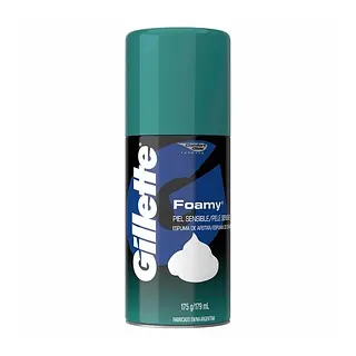 ESPUMA AFEITAR SENSIIVE GILLETTE*179ML
