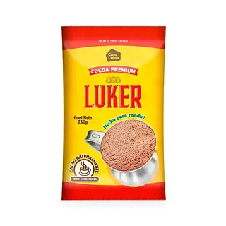 CHOCOLATE POLVO COCOA LUKER *230G