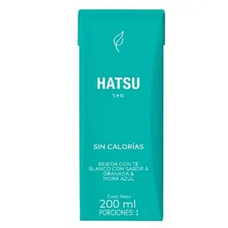 BEBIDA TE GRANADA/MORA HATSU*200ML