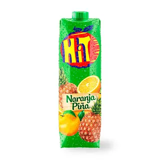 JUGO NARANJA/PIÑA HIT*1L