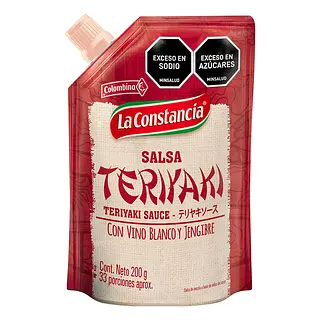 SALSA TERIYAKI LA CONTANCIA COLOM*200GR