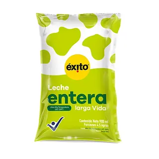LECHE LIQUIDA ENTERA EXITO*900ML