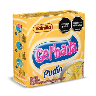 PUDIN VAINILLA GELHADA*85GR