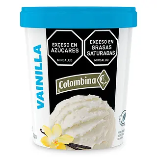 HELADO TARRO VANILLA GOURME COLOMBINA*1L