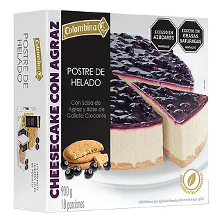 HELADO TORTA CHEESECAKE COLOMBINA * 900G