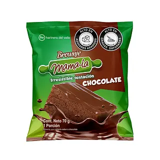 PONQUE BROWNIE CHOCOLATE MAMA-IA*70G
