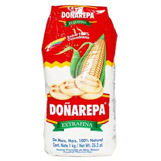 HARINA BLANCA AREPA DOÑAREPA*1KG