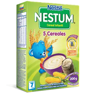 COLADA 5 CEREALES NESTUM*200GR