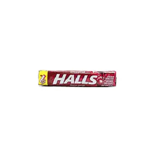 CARAMELO MENTA CEREZA HALLS*9U