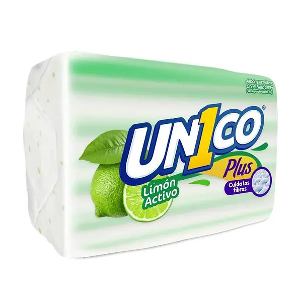 JABON BARRA PLUS LIMON UNICO *220G
