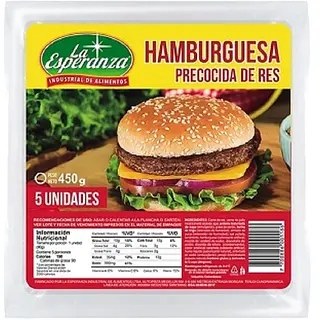 CARNE HAMBURGUESA LA ESPERANZA*450
