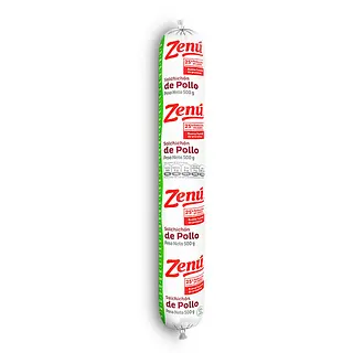 SALCHICHON POLLO ZENU *500G