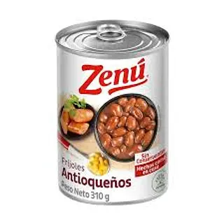 FRIJOL ANTIOQUEÑOS ZENU*310GR
