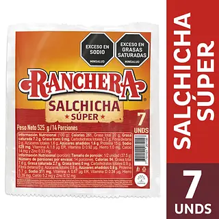 SALCHICHA SUPER RANCHERA *7U