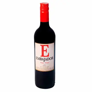 VINO TINTO SECO ENBAJADOR*750 ML
