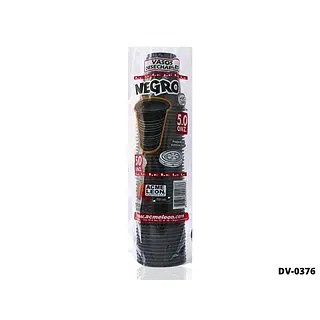 VASO 5 ONZ NEGRO SAMBA *50U