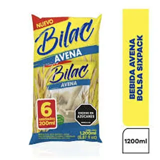 AVENA LIQUIDA ORIGINAL BILAC *200ML*6U