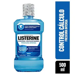 ENJUAGUE BUCAL SARRO ZERO LISTERINE*500M