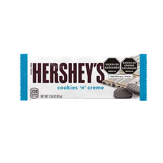 CHOCOLATINA BLANCA HERSHEYS*43G